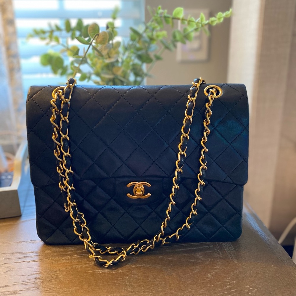 Authentic Chanel double Flap Vintage